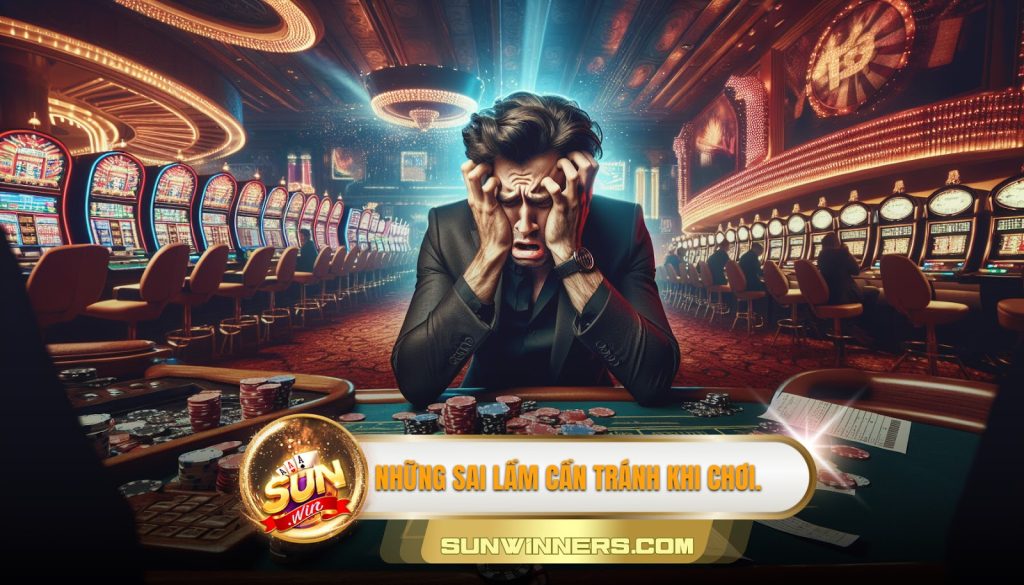 Những sai lầm cần tránh khi chơi